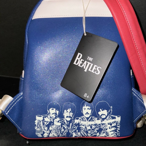 NWT Loungefly The Beatles Sgt. Peppers Lonely Hearts Club Band Backpack - Picture 4 of 14